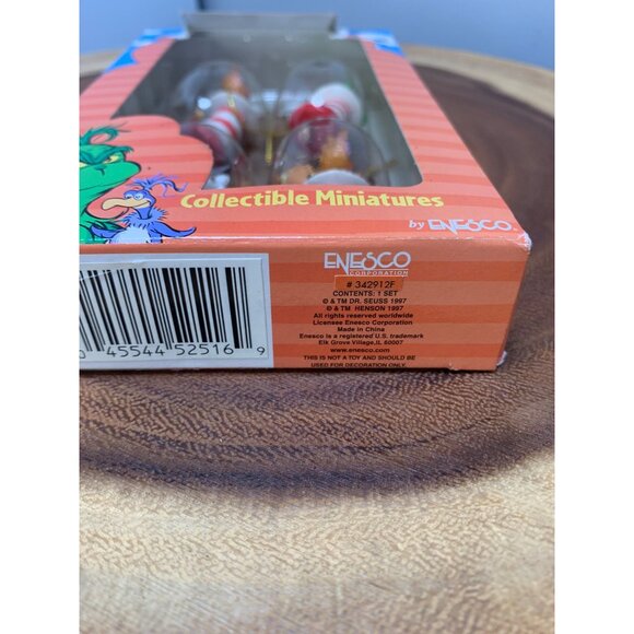 Dr. Seuss The Wubbulous World Collectible Miniature Ornaments Set By Enesco 1997 - Picture 6 of 8